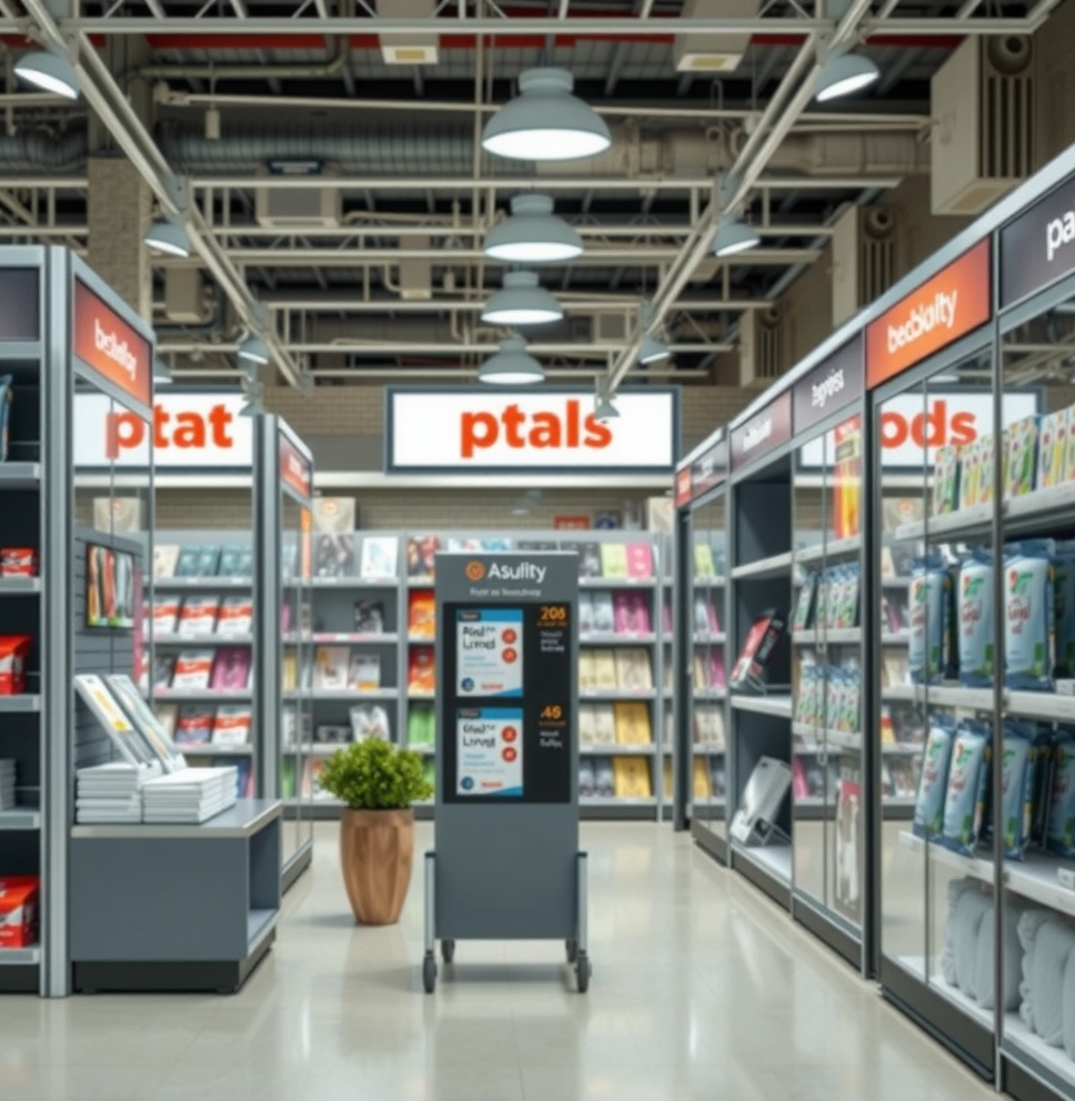 Industry and Team Use Cases: retail in store sign and info sheet printing illustration 3.