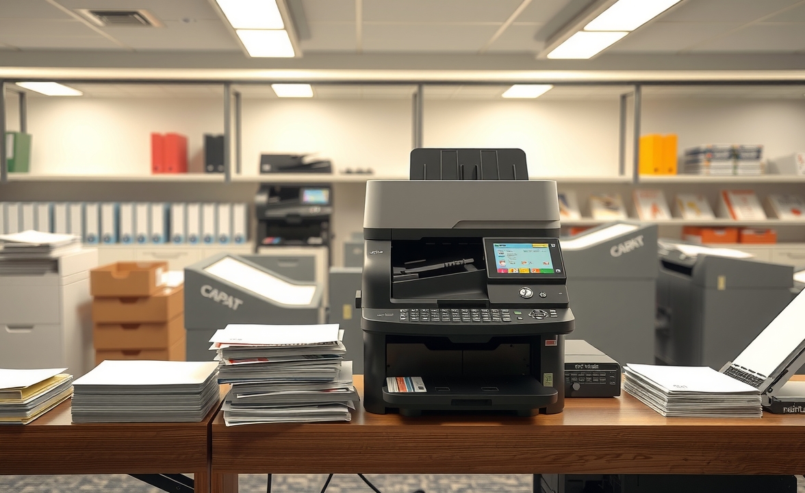 Industry and Team Use Cases: hr and onboarding packet printing workflow illustration 1.