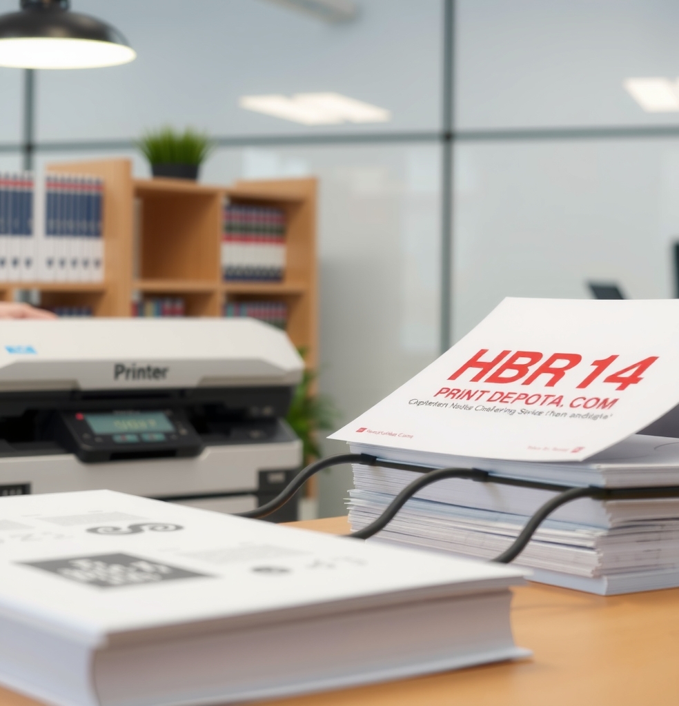 Industry and Team Use Cases: hr and onboarding packet printing workflow illustration 3.