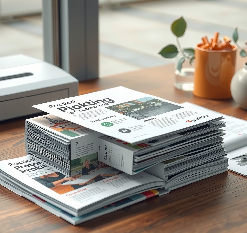 Multi-Page and Finishing Decisions: print multi page booklets step by step illustration 5.