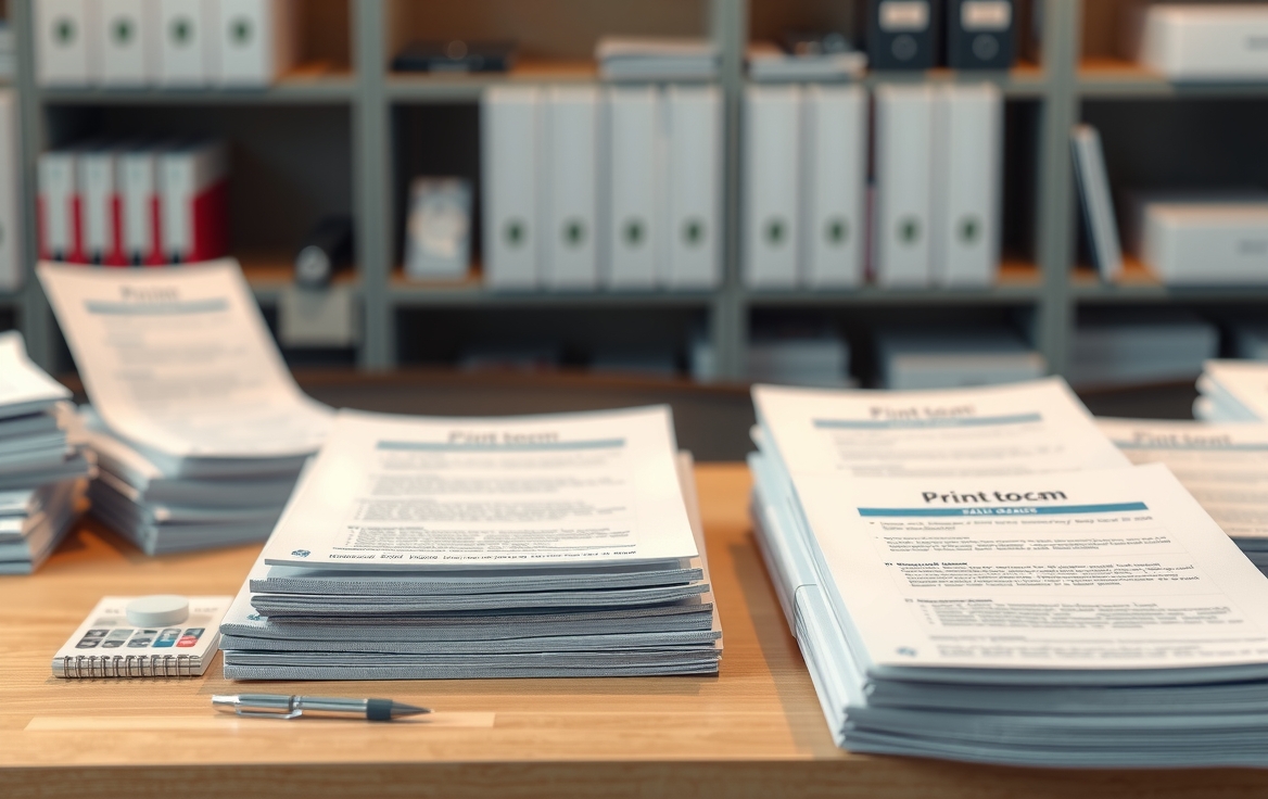 Multi-Page and Finishing Decisions: print numbered multi page documents illustration 1.