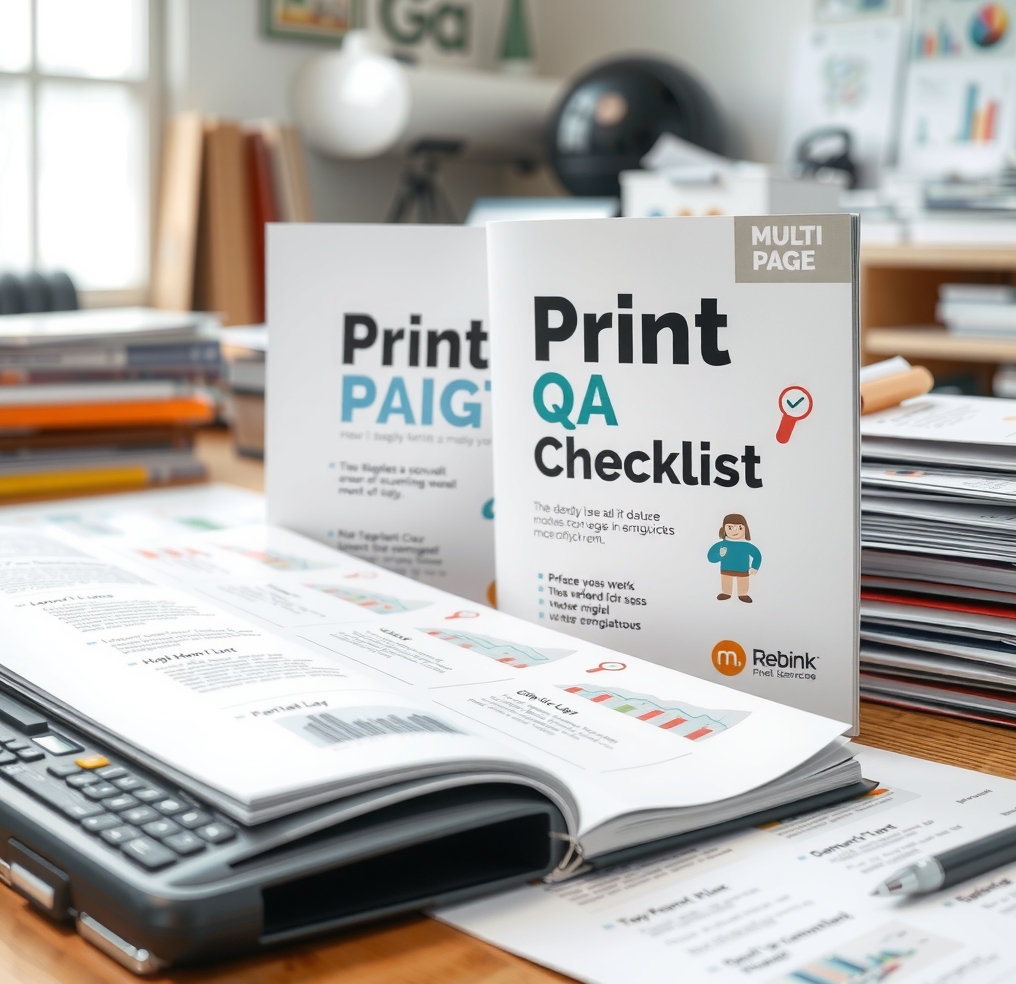 Multi-Page and Finishing Decisions: multi page print qa checklist illustration 4.