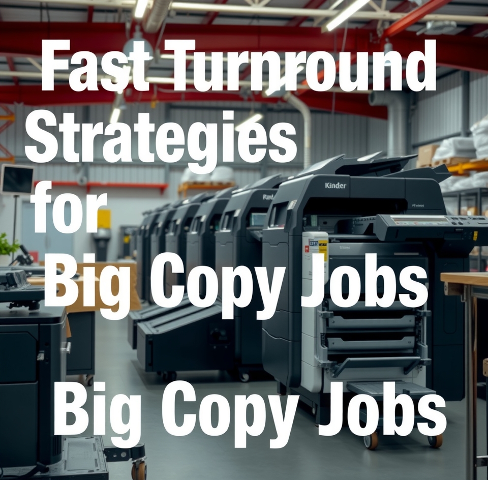Multi-Page and Finishing Decisions: fast turnaround strategies for big copy jobs illustration 2.
