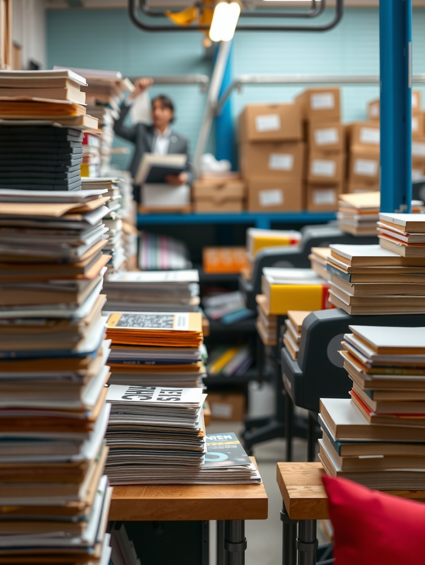 Multi-Page and Finishing Decisions: fast turnaround strategies for big copy jobs illustration 5.