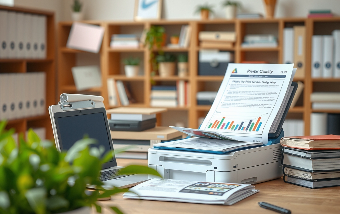 Print Quality and Troubleshooting: improve print quality for color copies illustration 1.