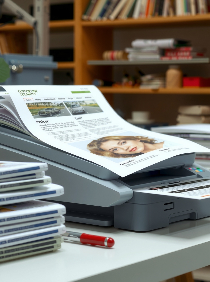 Print Quality and Troubleshooting: improve print quality for color copies illustration 6.
