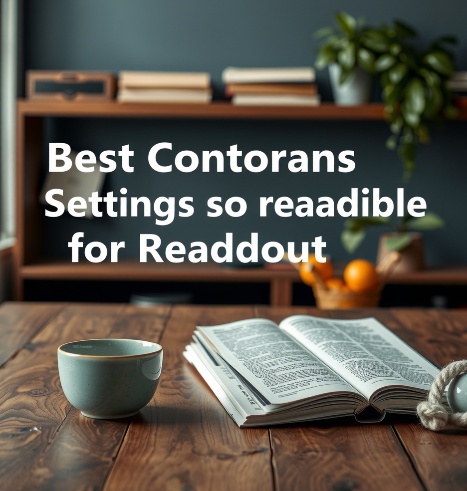 Print Quality and Troubleshooting: best contrast settings for readable handouts illustration 4.