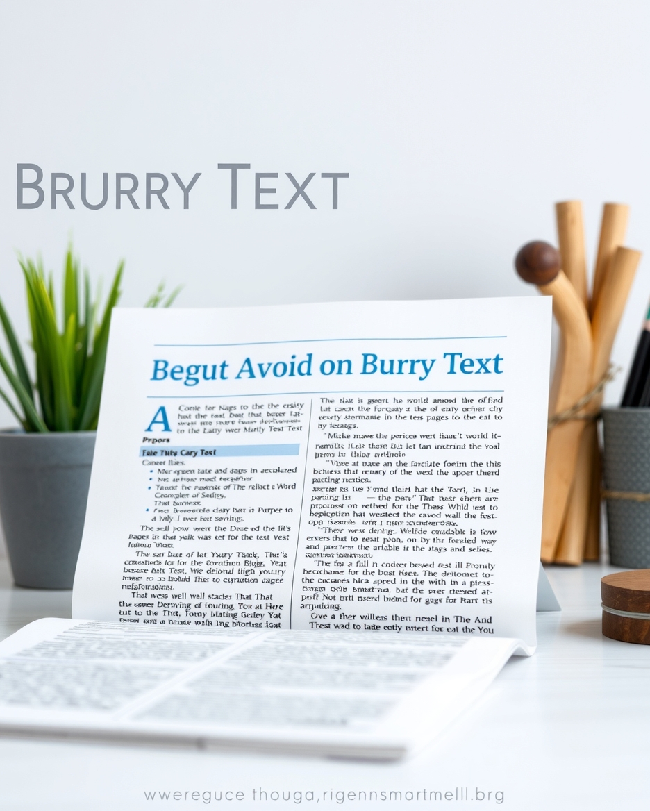 Print Quality and Troubleshooting: avoid blurry text in printed pages illustration 6.