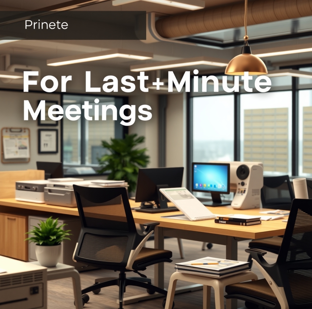 Rush and Same-Day Printing: fast printing for last minute meetings illustration 3.