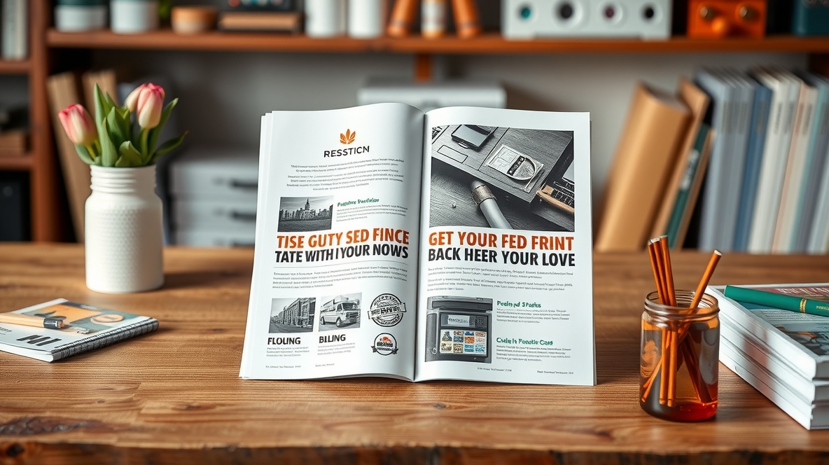 Templates and Design Help: repurpose flyer designs for multipage prints illustration 1.