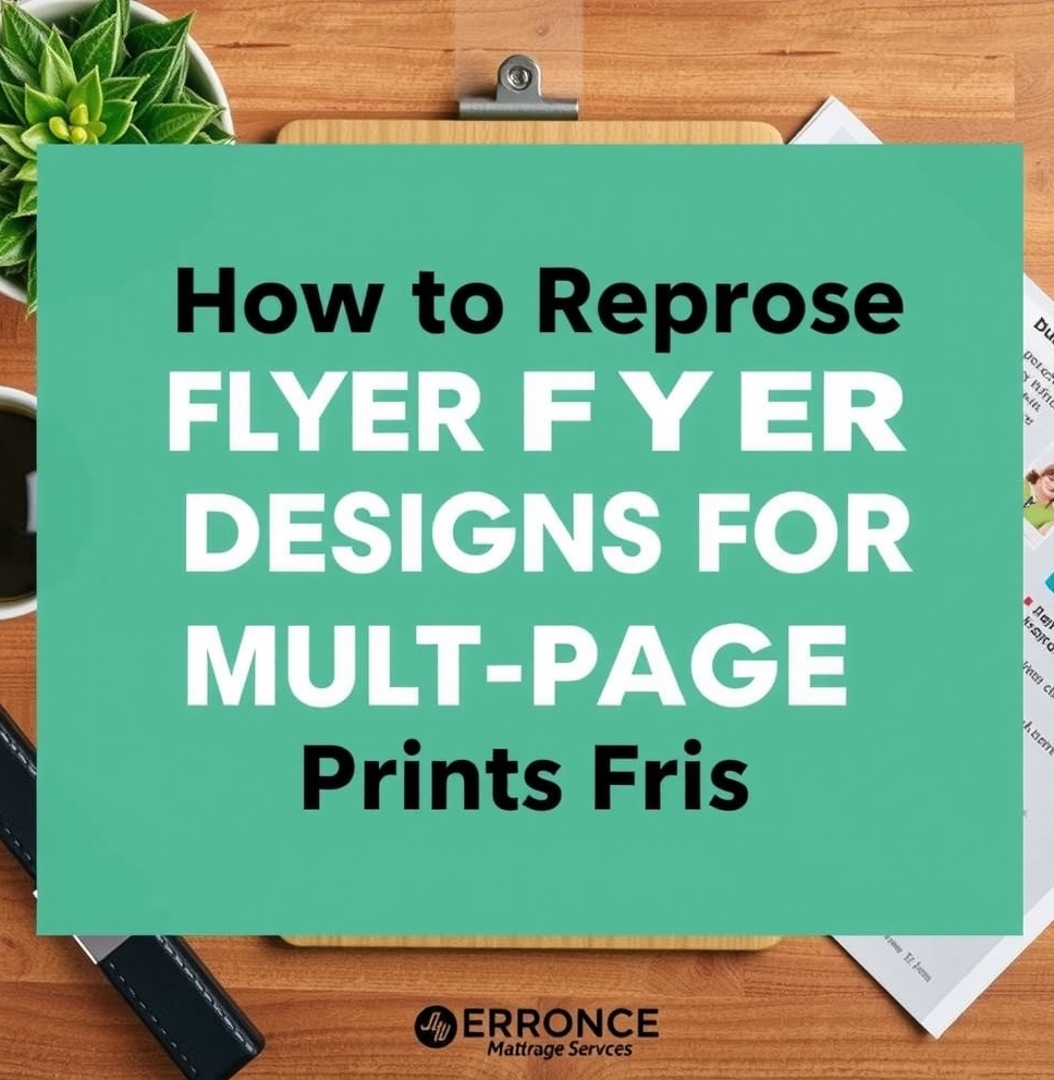 Templates and Design Help: repurpose flyer designs for multipage prints illustration 5.