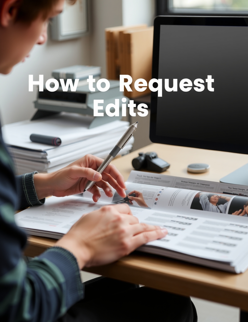 Templates and Design Help: request edits from a print design team illustration 5.