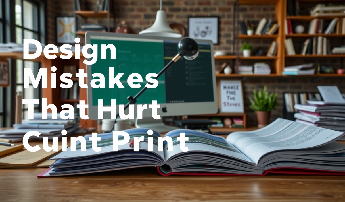 Templates and Design Help: design mistakes that hurt print clarity illustration 1.