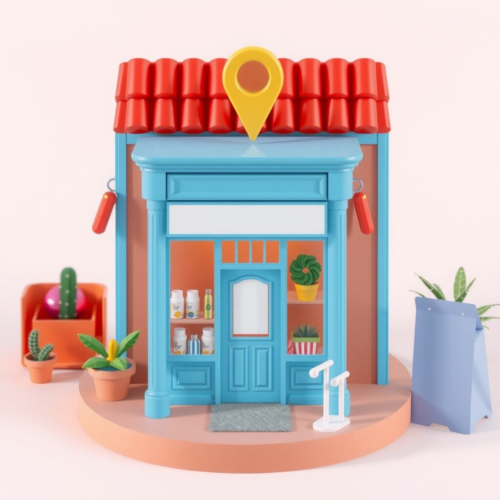 Where Print Flyers 3d Isometric Object Shop Square 11
