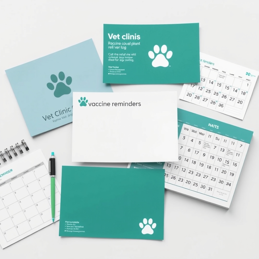 Vet postcard mailing size comparison chart