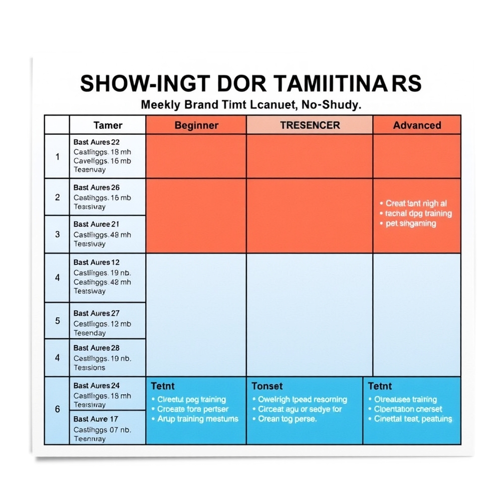 Attendance trend chart for printed schedule handouts