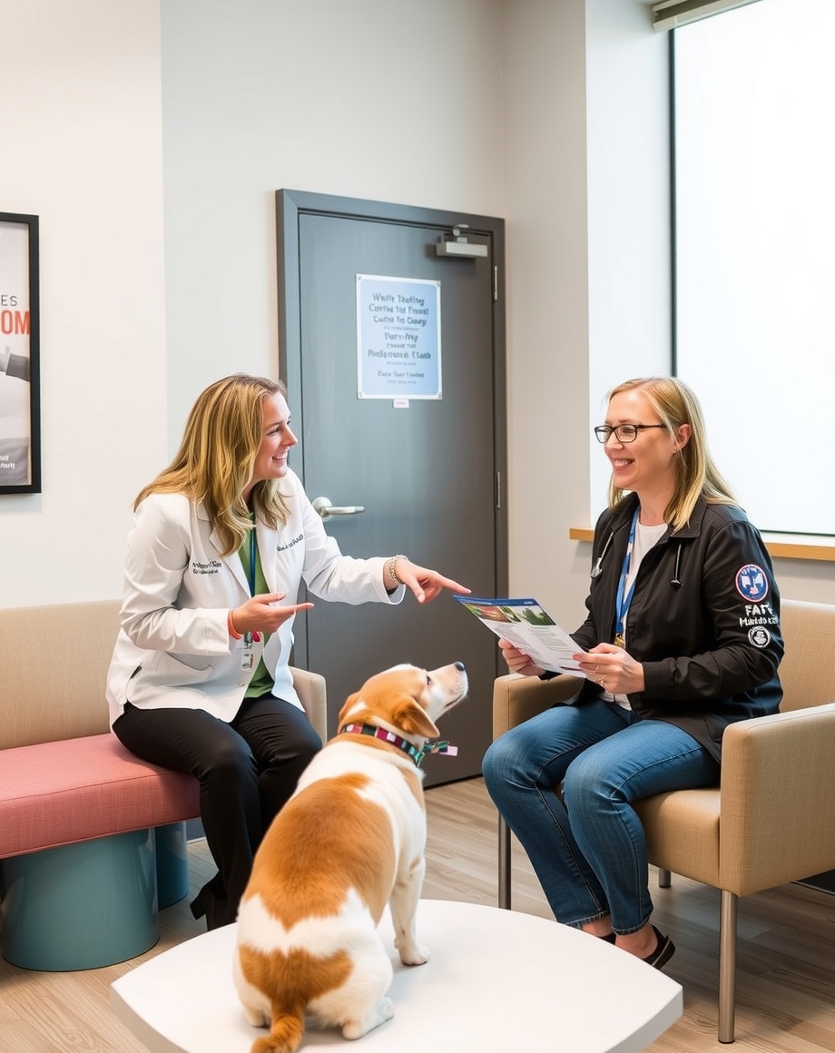 Seasonal wellness flyer with allergy and prevention sections