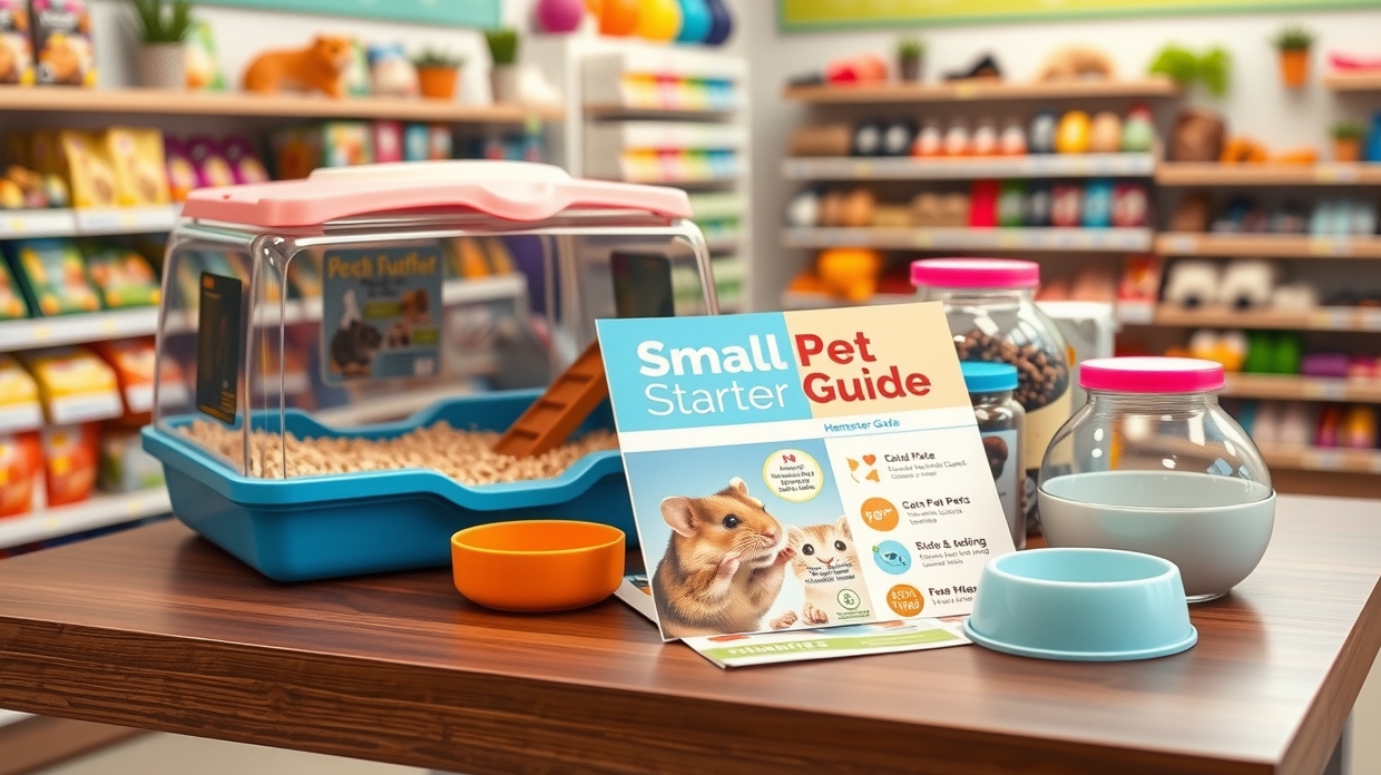 small pet starter beside