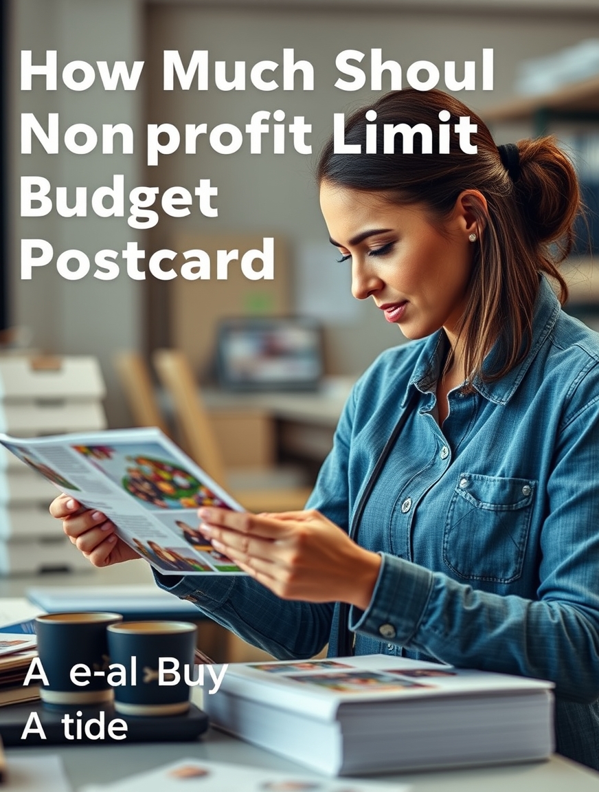 How Much Should Nonprofit Limited Budget Postcard Planning Cost? A Real Budget Guide: a nonprofit coordinator comparing postcard layouts for a neighborhood promotion.