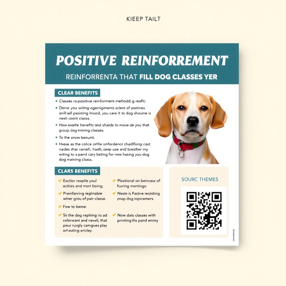 Trainer showing a reward-based flyer to a new client