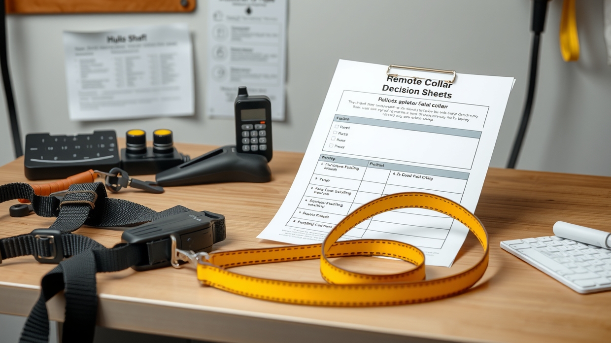 remote collar decision trainer
