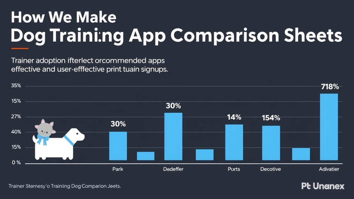 Trainer showing an app comparison sheet during an onboarding session
