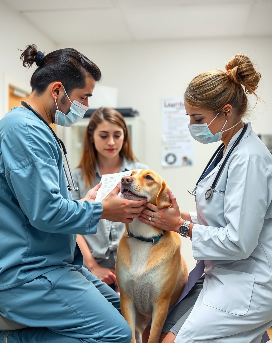 owner clinic room focused