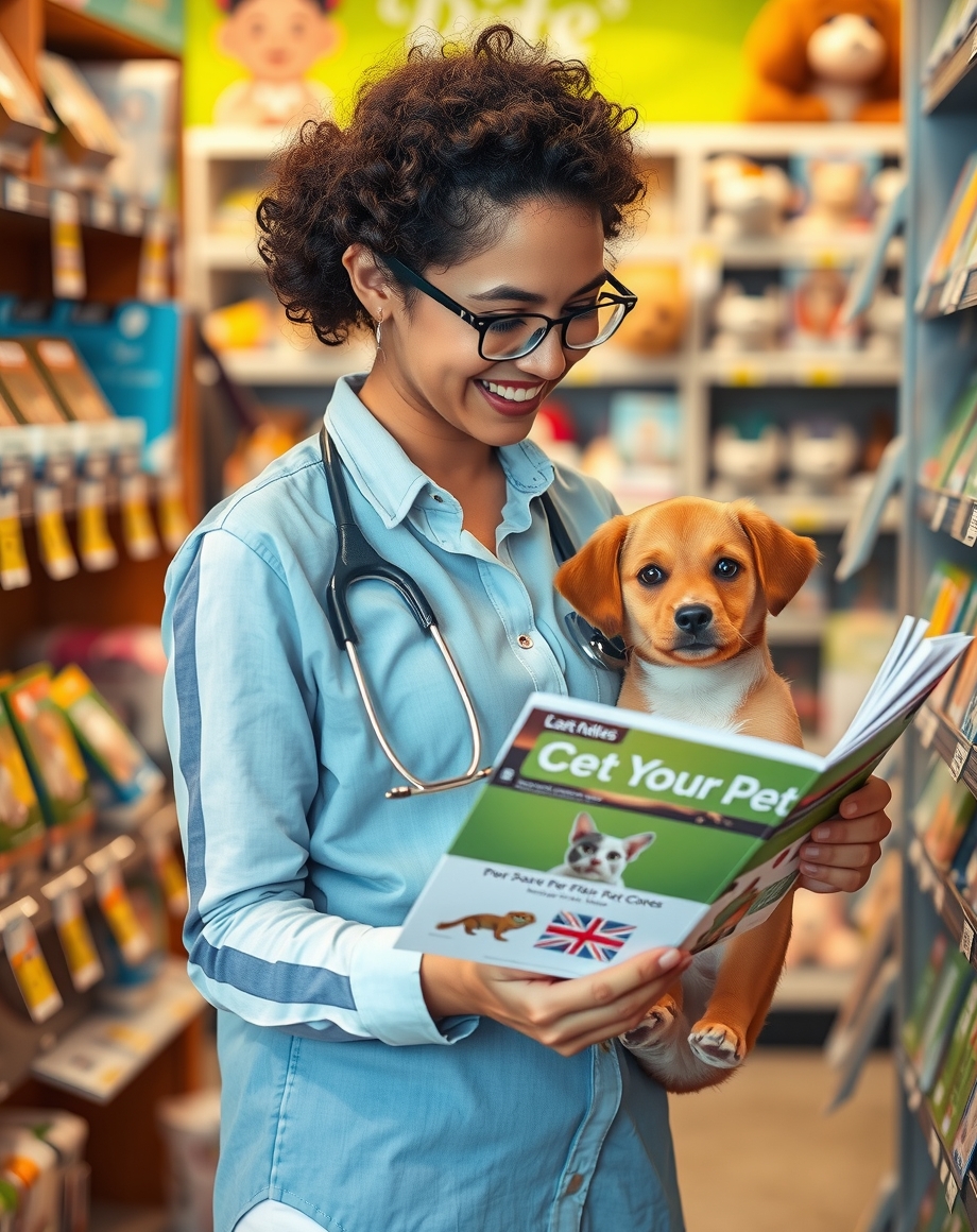 owner browsing different pets