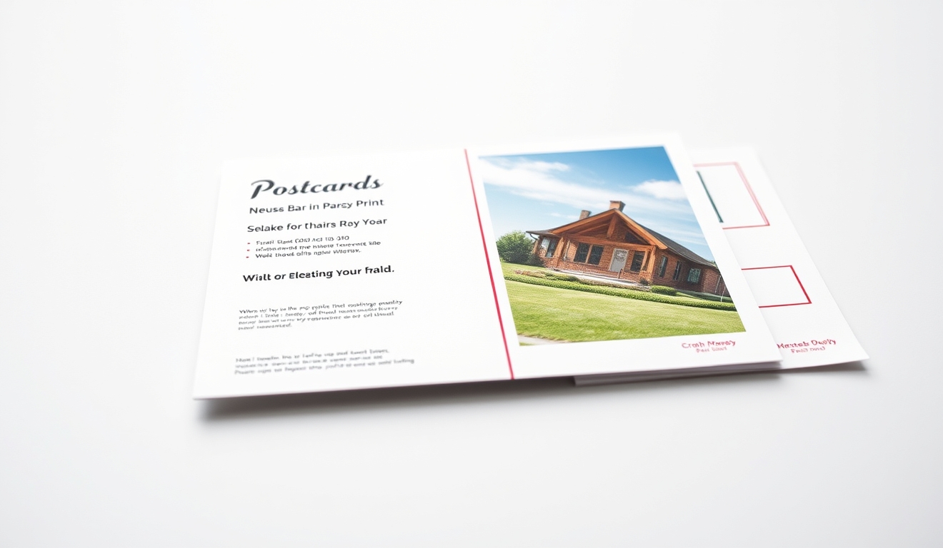 When One Design Vs Multiple Designs In A Single Postcard Run Makes Sense And When It Does Not: a print-ready postcard file with color swatches and crop-mark references.