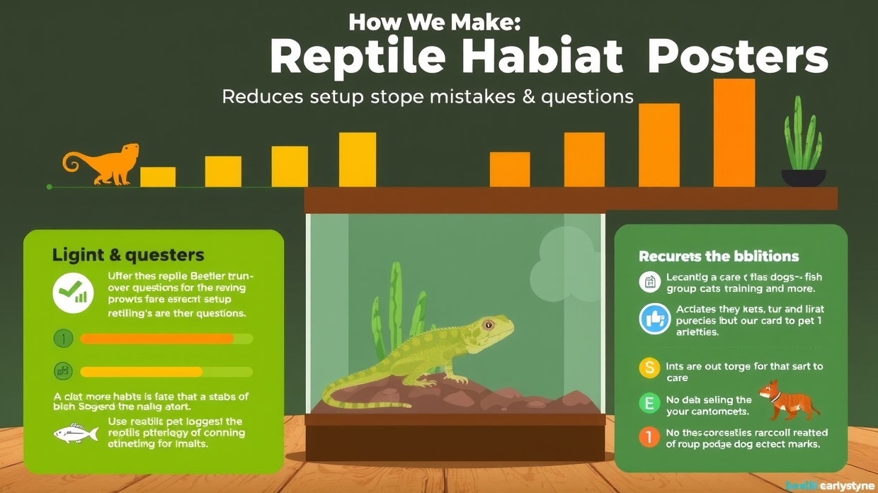 Setup mistake reduction graph for reptile posters