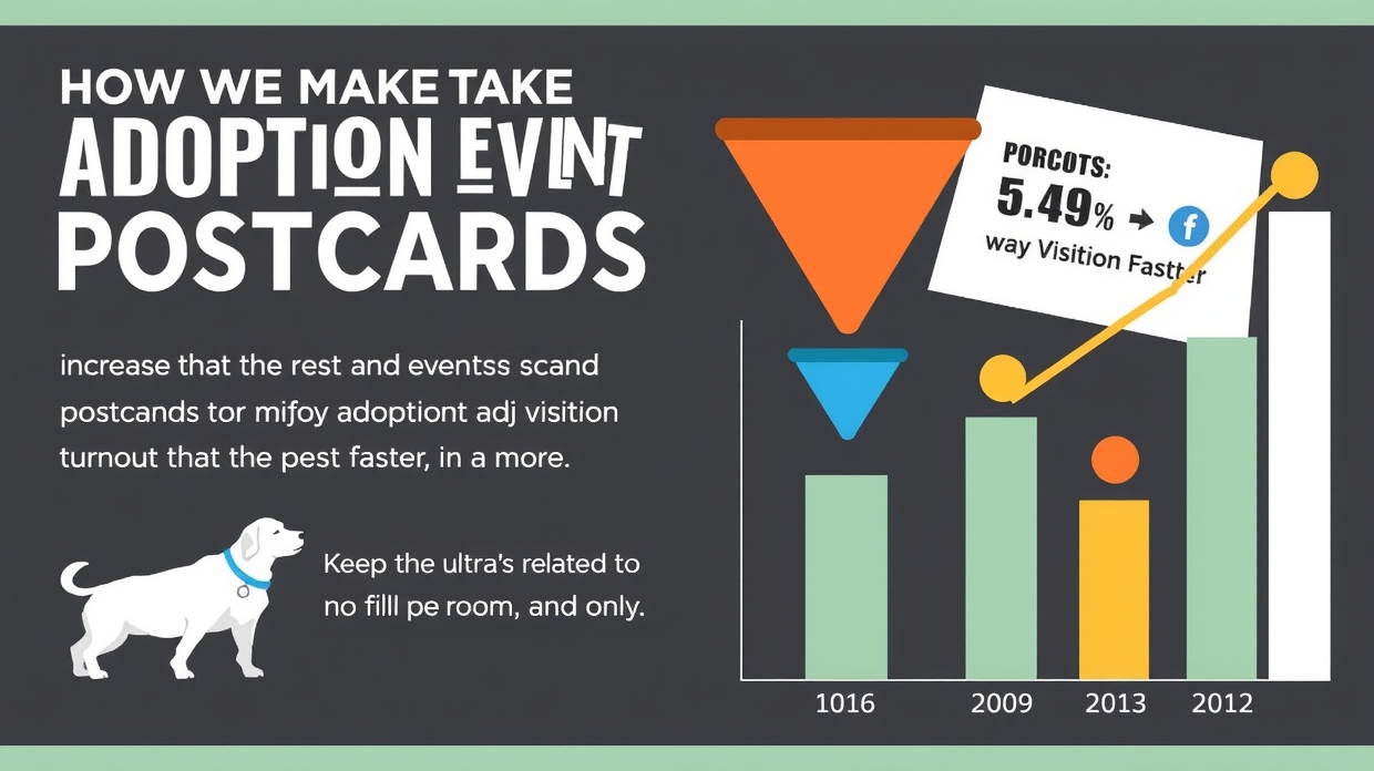 turnout graph postcards infographic