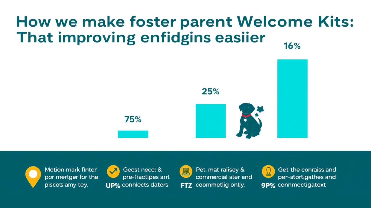 Onboarding success graph for foster parent kits