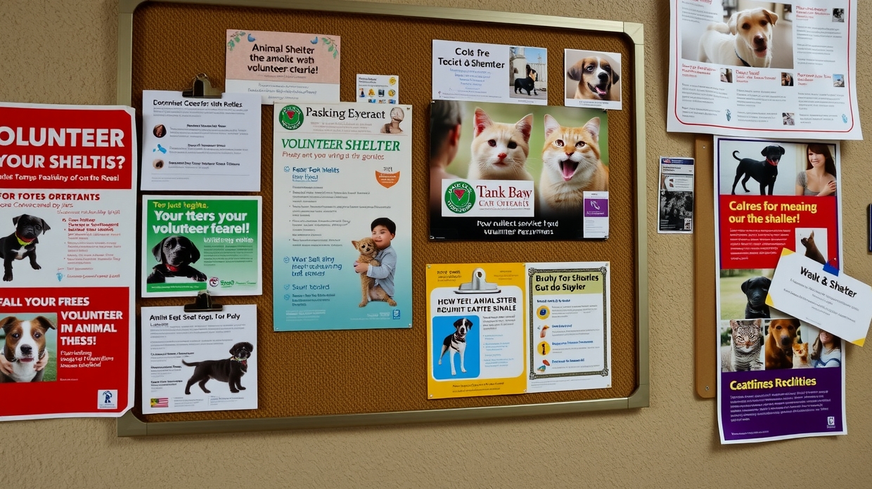 volunteer recruitment shelter bulletin