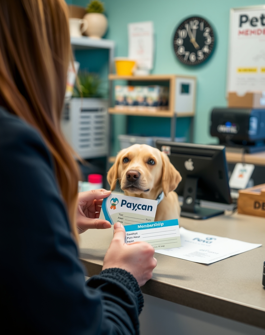 Retention graph for daycare membership cards