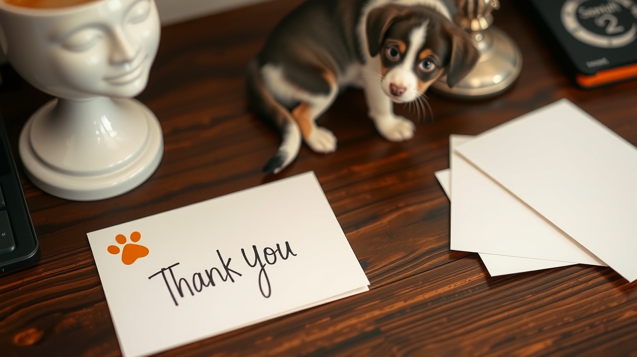 pet adoption thank nonprofit