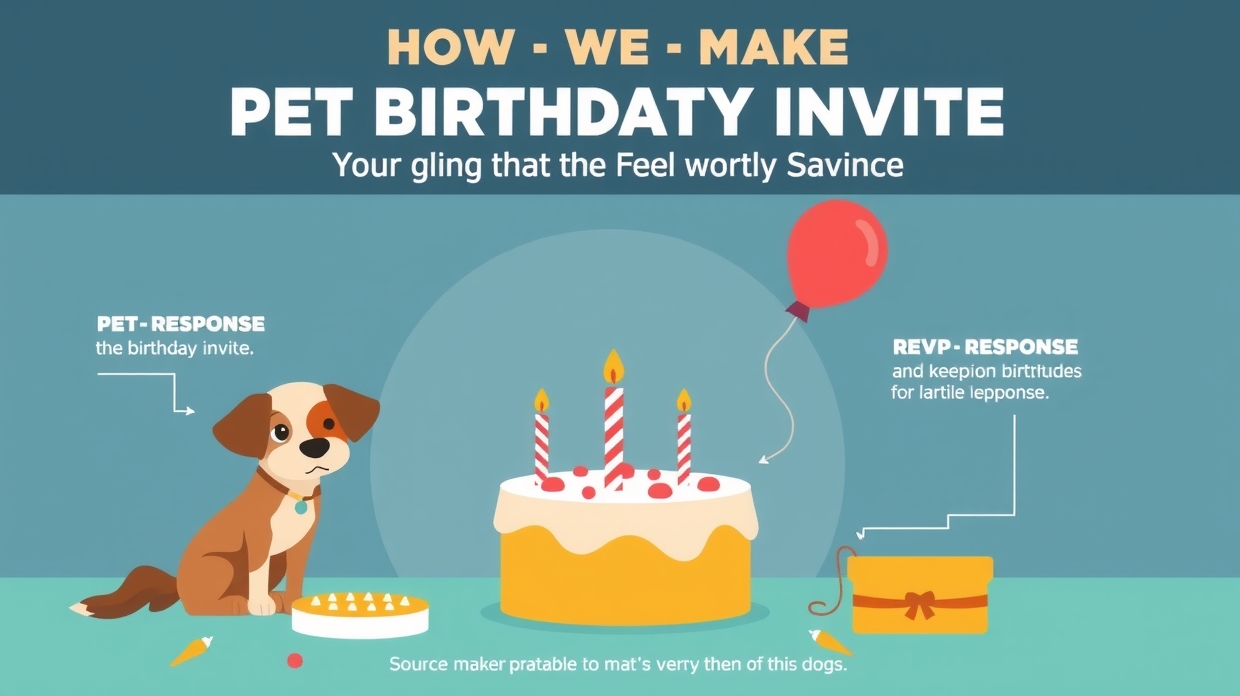 RSVP graph for pet birthday invites