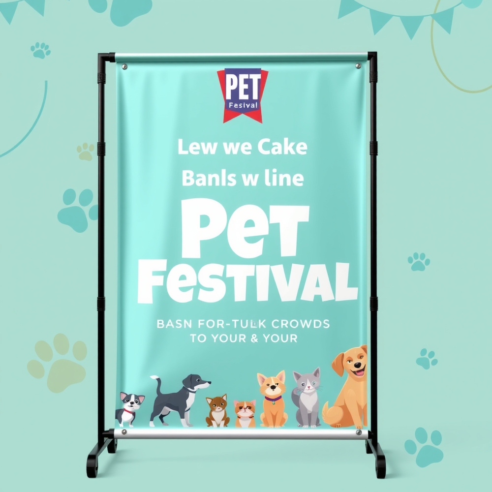 Crowd traffic graph from banner displays