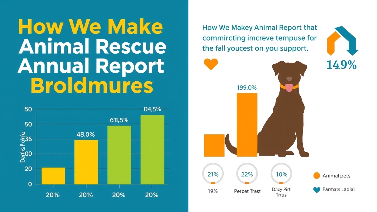 Donor trust graph from annual report brochures