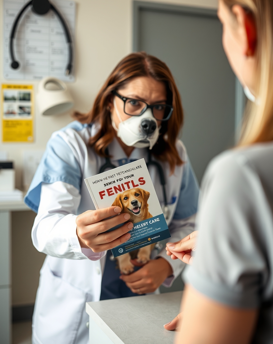 vet nurse handing care