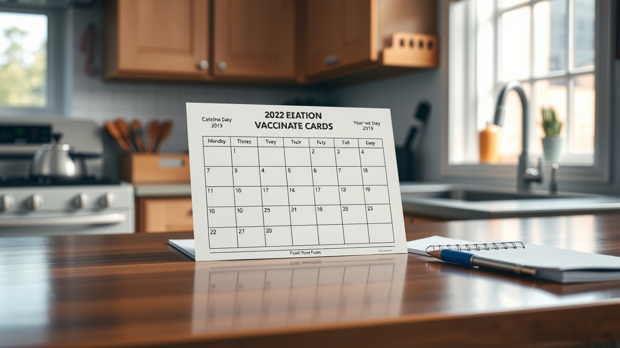 puppy vaccination family kitchen