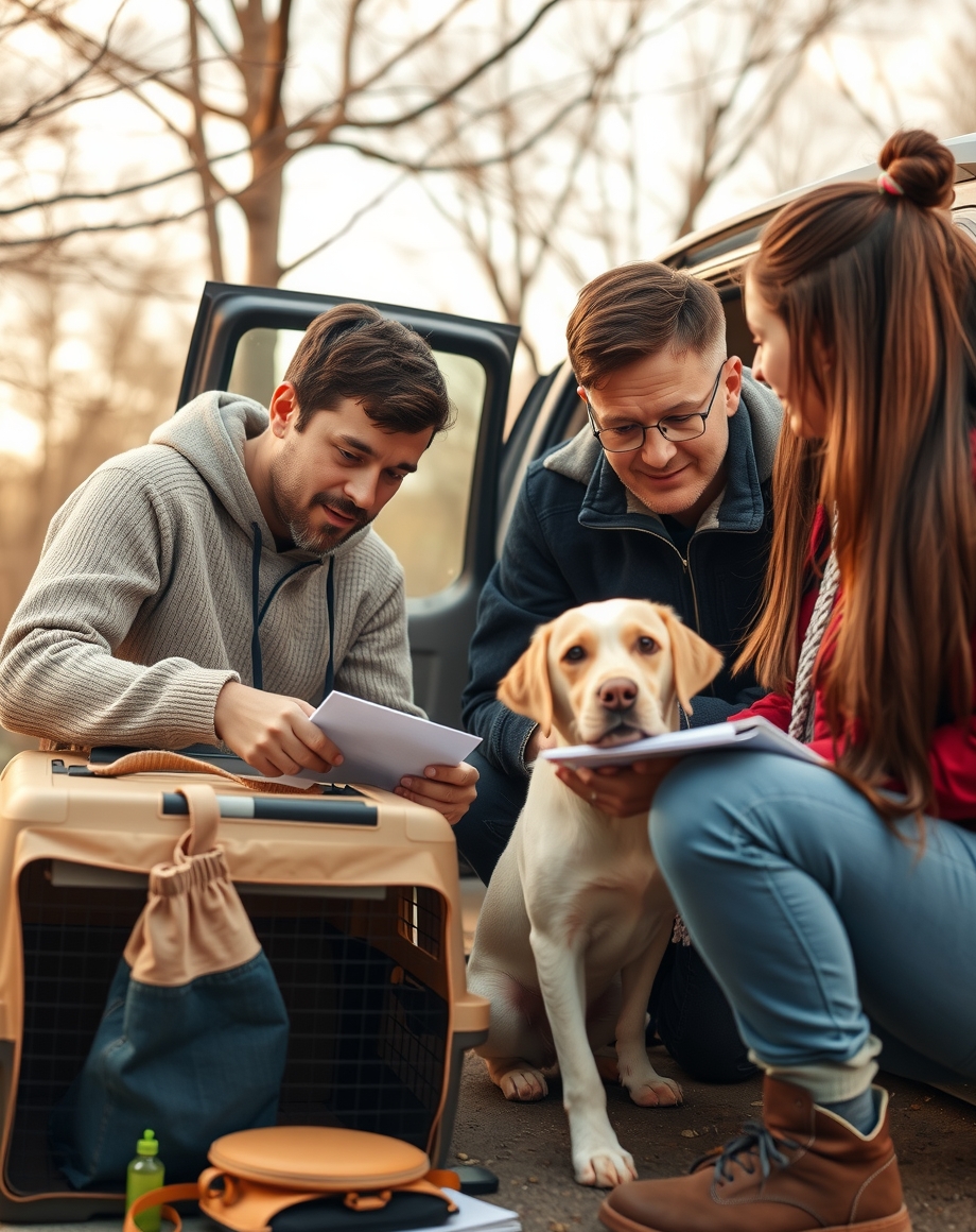 Evacuation checklist design with supplies and contacts