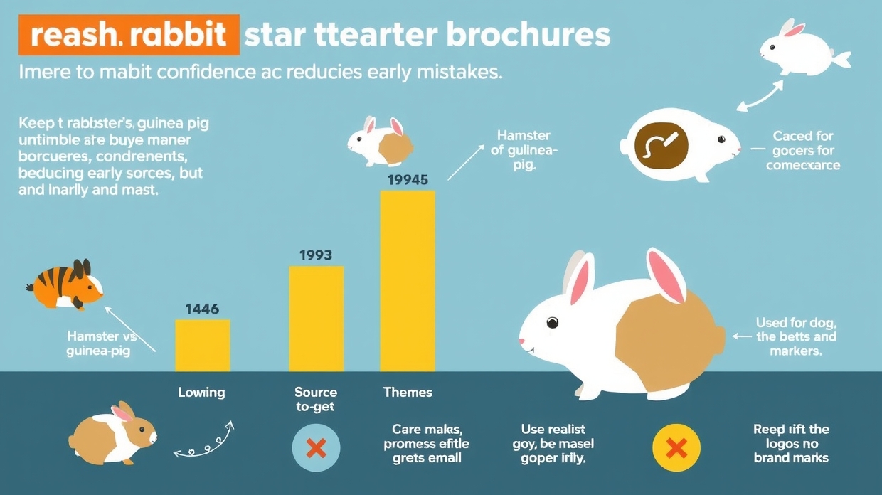 Store associate handing a rabbit care brochure to a buyer