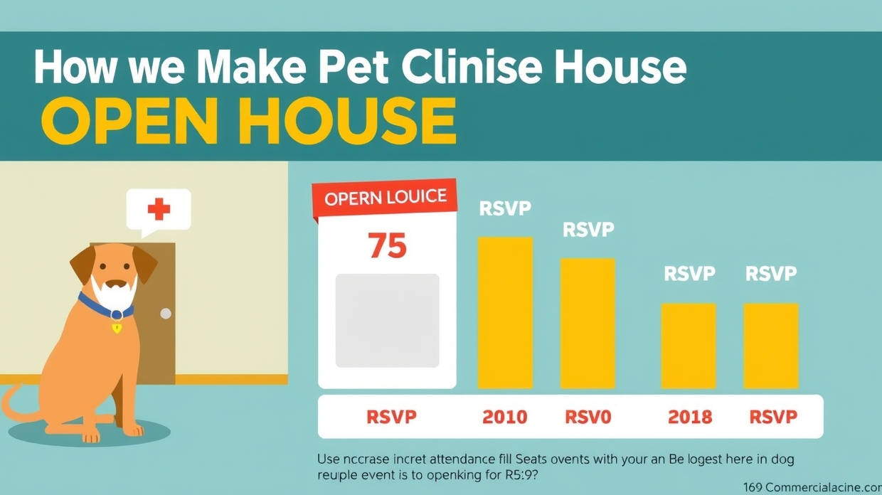 Open house postcard design with date, address, and RSVP
