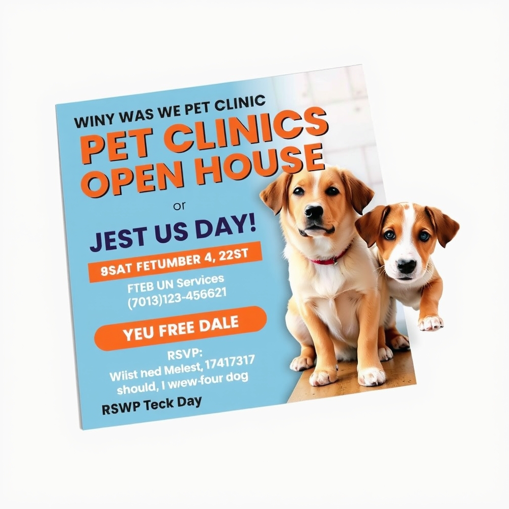 postcard design date address