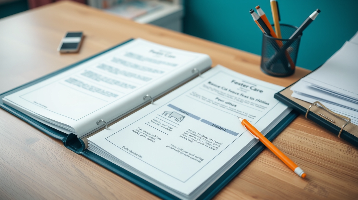 rescue foster care binder