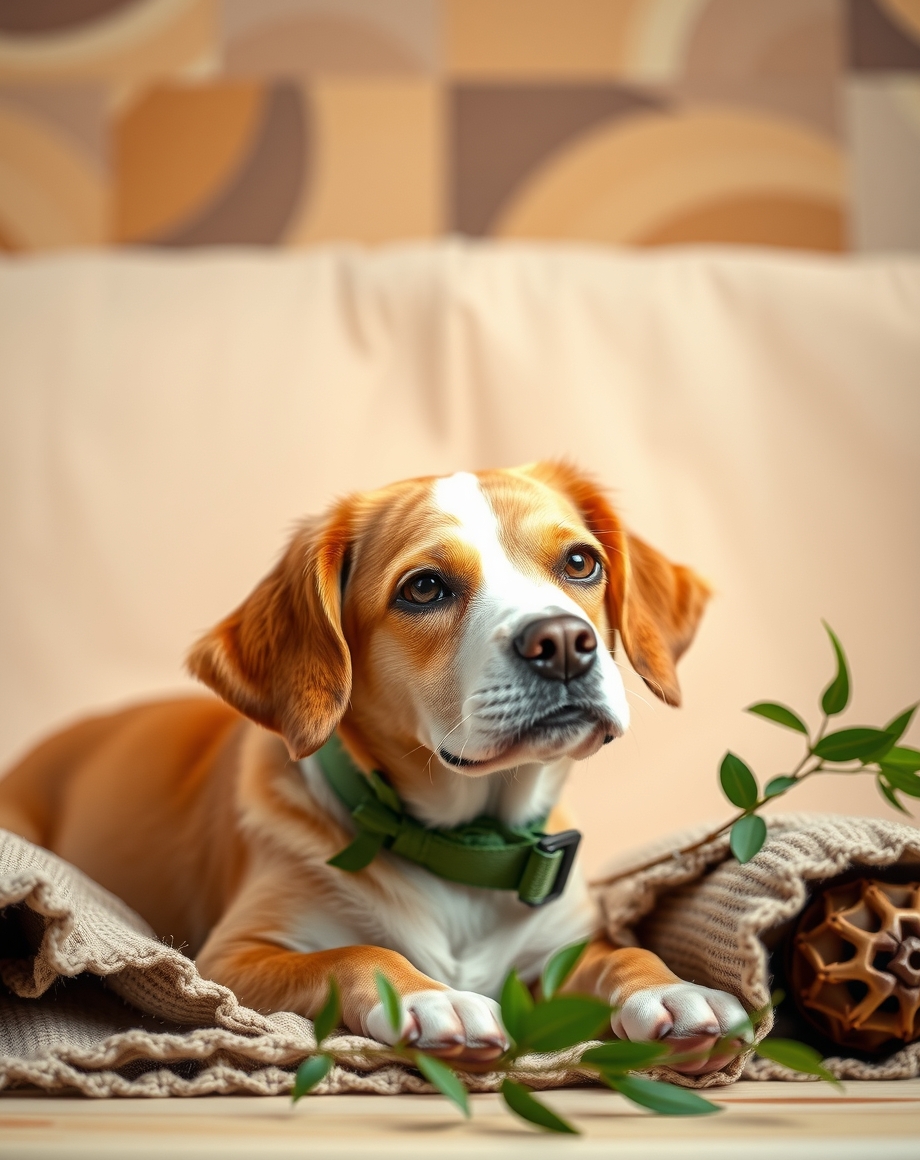 Local pet service directory brochure on a community counter