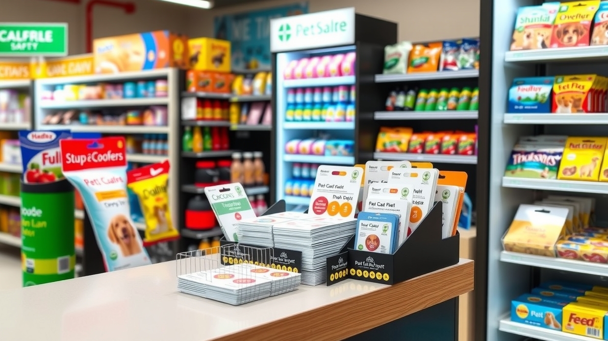 pet retail beside products