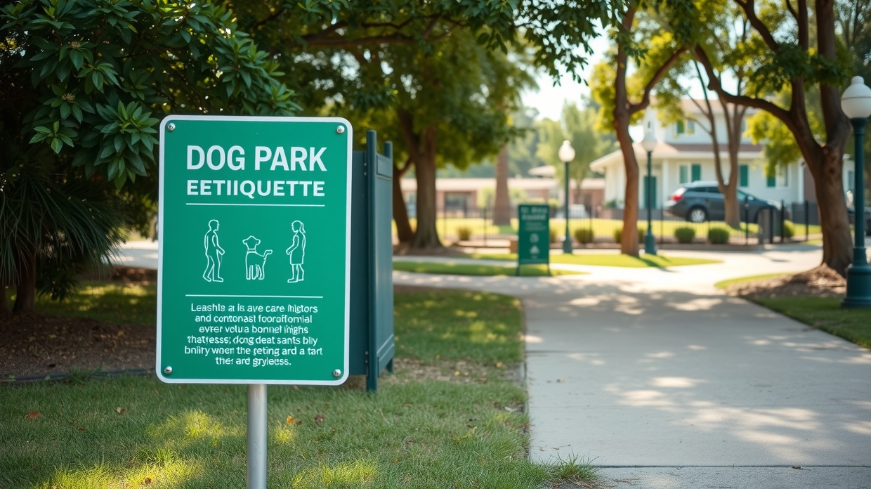 entrance clear leash area