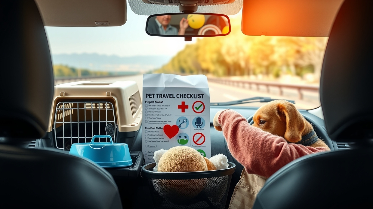 Readiness graph for pet travel checklists
