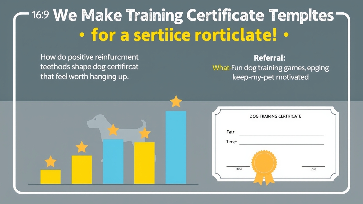 Trainer presenting a certificate to a proud owner